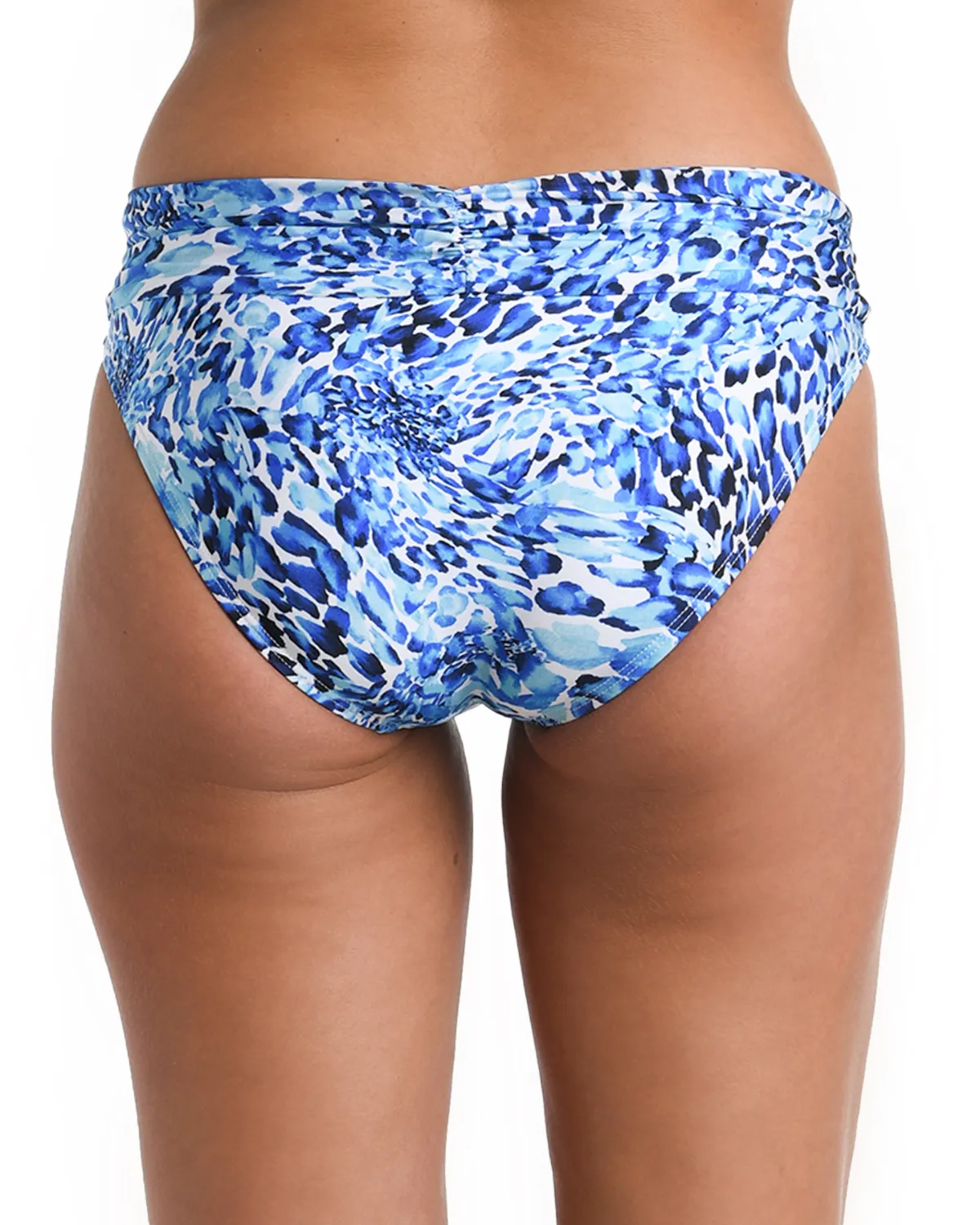 2024 La Blanca Aquatic Nature Shirred Band Hipster Bottom - Lb4cp95