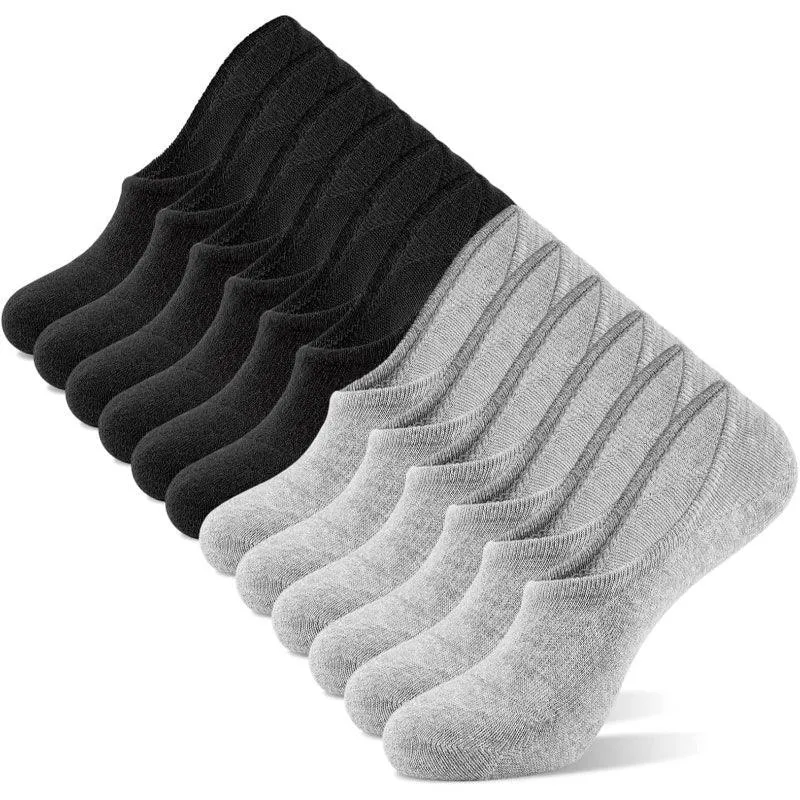 6-Pack Running Toe Socks – Non-Slip and All-Day Comfort