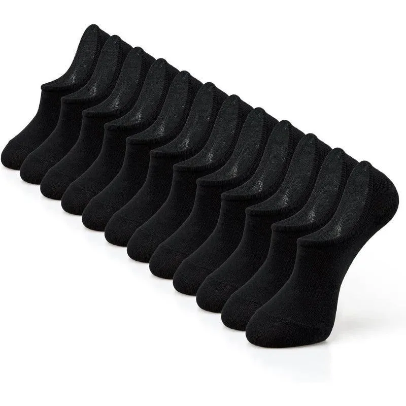 6-Pack Running Toe Socks – Non-Slip and All-Day Comfort