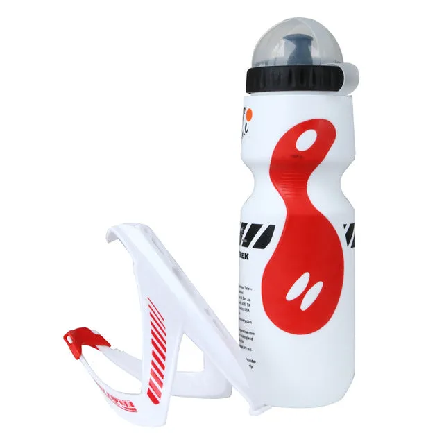 8 Color 750ML Portable Outdoor Bike Bicycle Cycling Sports Drink Jug Water Bottle Cup Tour De France Bicycle Bottle with Holder