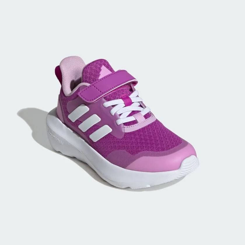 ADIDAS KID'S FORTARUN PURPLE/WHITE RUNNING SHOES