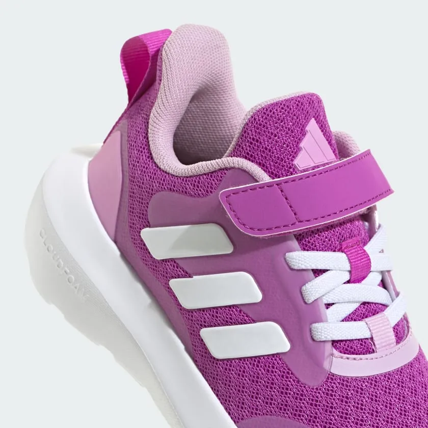 ADIDAS KID'S FORTARUN PURPLE/WHITE RUNNING SHOES