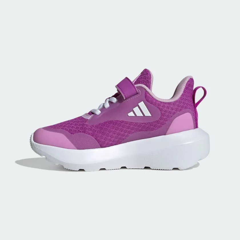 ADIDAS KID'S FORTARUN PURPLE/WHITE RUNNING SHOES