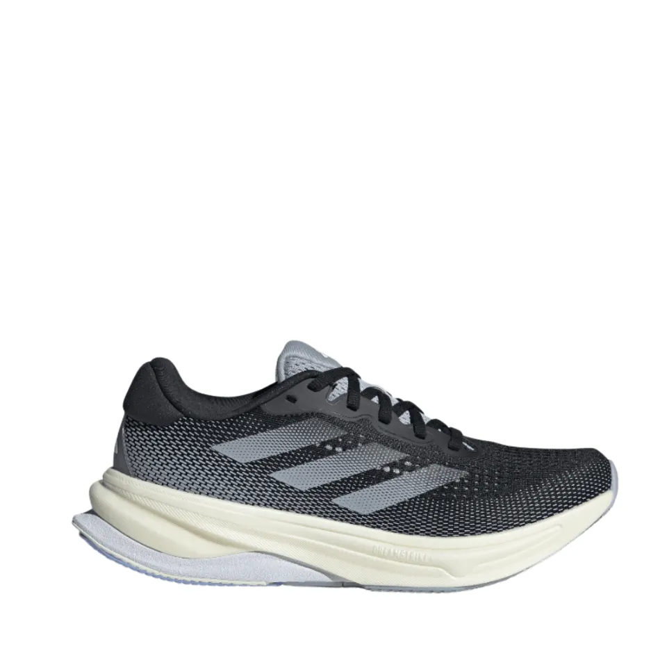 Adidas Men's Supernova Solution 2 Running Shoes in Core Black/FTWR White./Core Black SS25