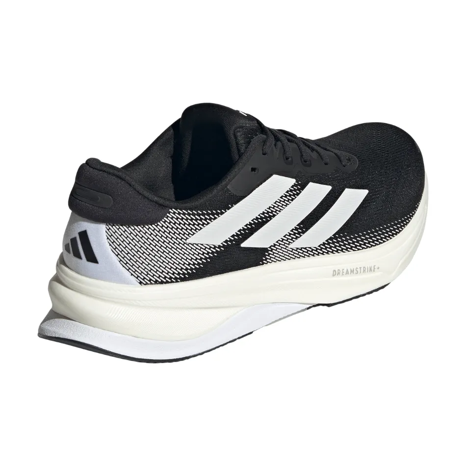 Adidas Men's Supernova Solution 2 Running Shoes in Core Black/FTWR White./Core Black SS25