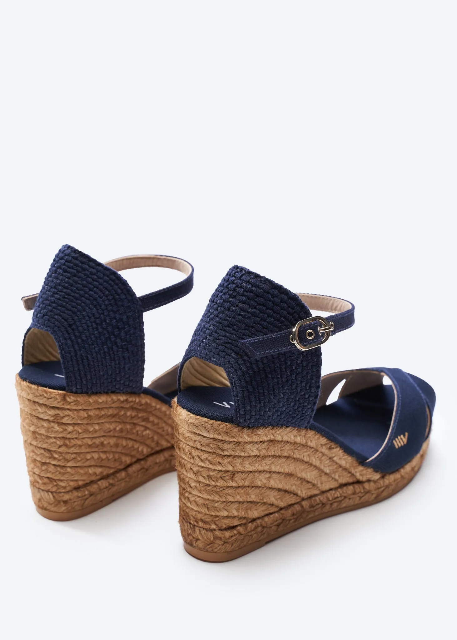 Aiguablava Canvas Espadrille Sandal Wedges