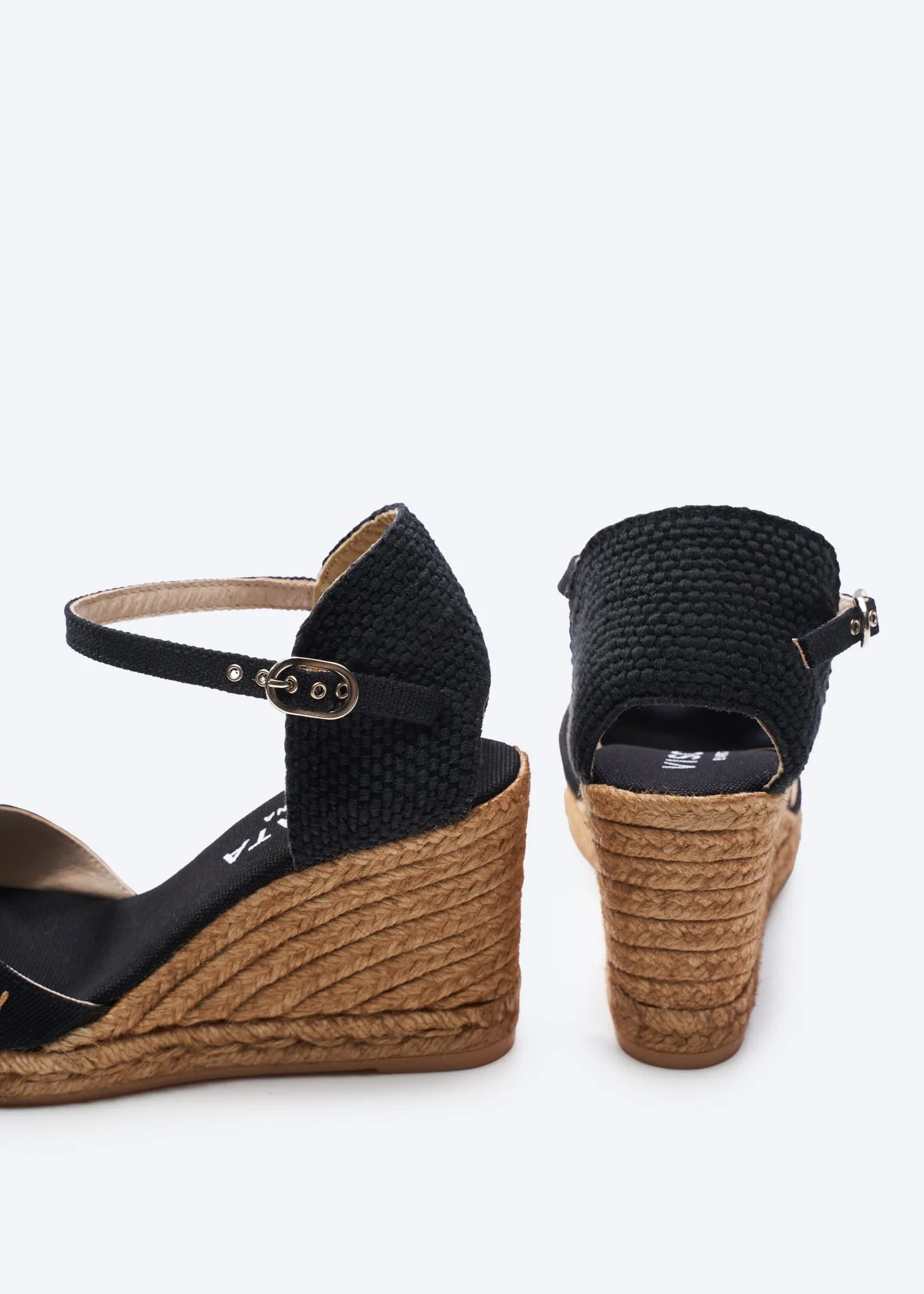 Aiguablava Canvas Espadrille Sandal Wedges