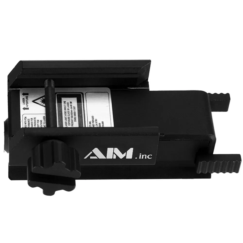 AIM Sports Full Metal 5mW Low Profile Tactical Green Laser Pistol Sight