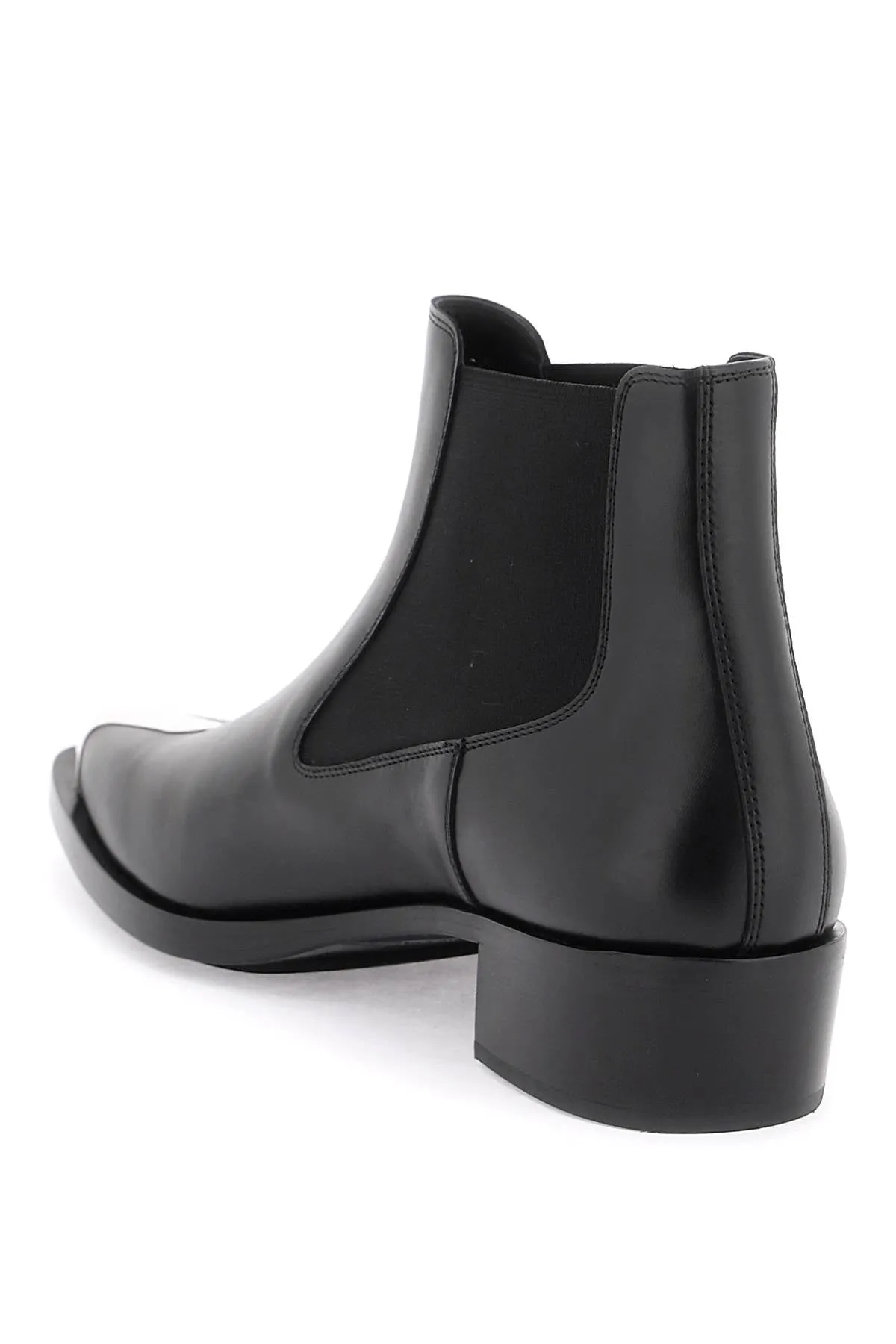 Alexander mcqueen 'punk' chelsea ankle boots