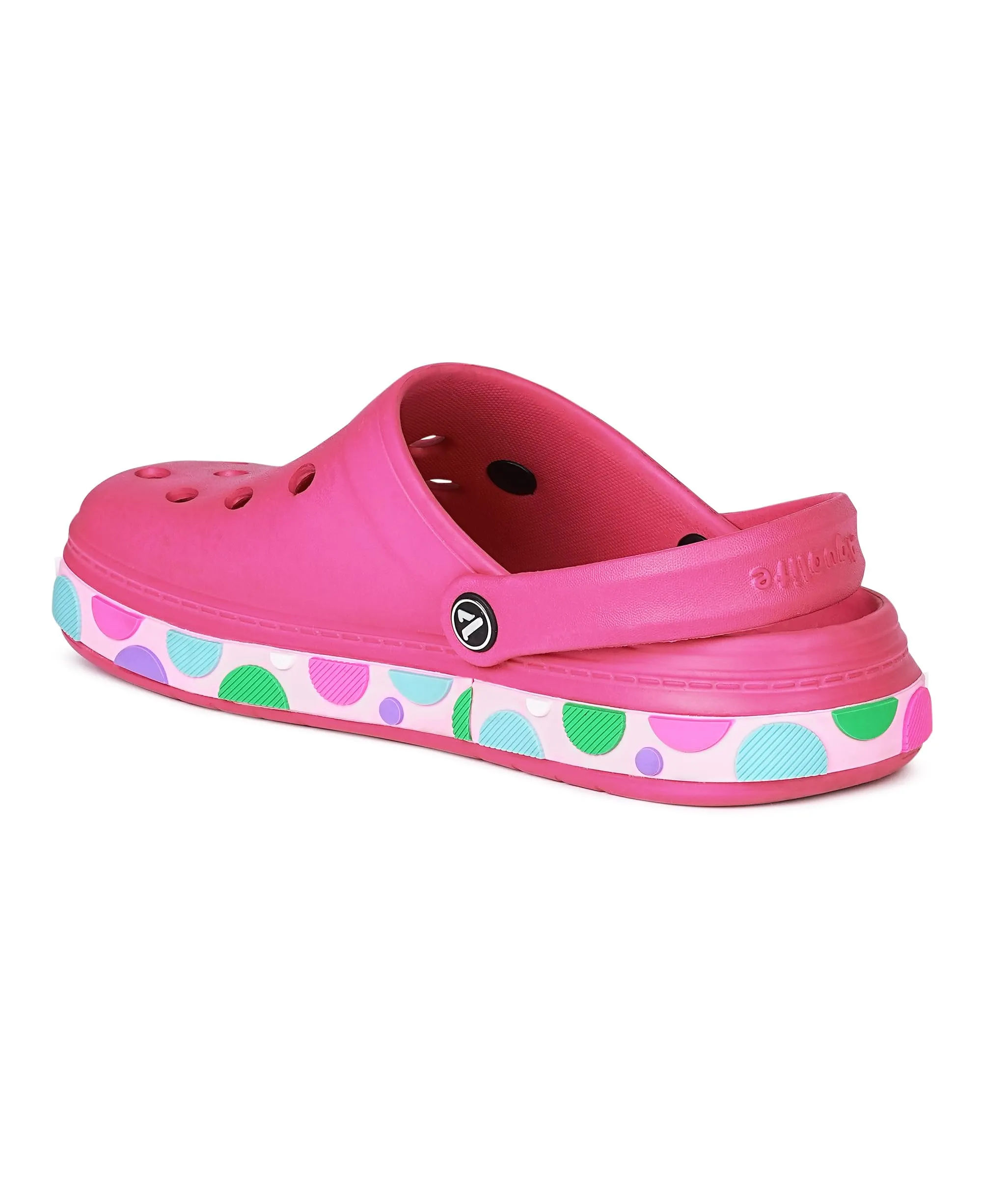 Aqualite Women's Pink Clogs - 4 UK