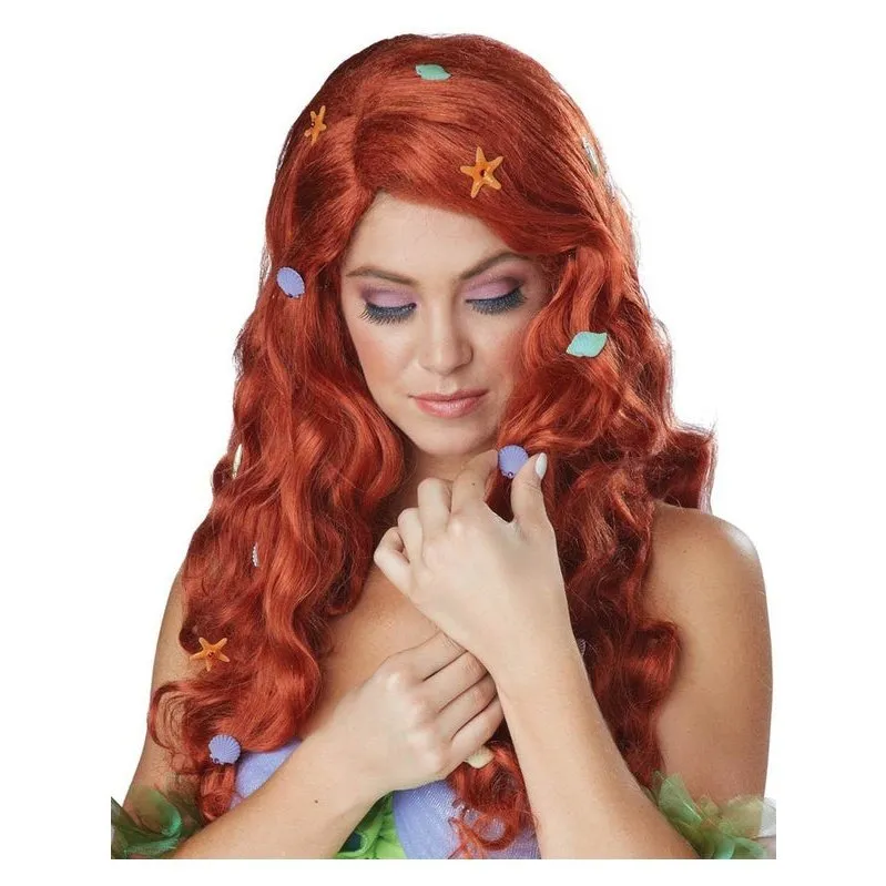 Aquatic Fantasy Wig Red