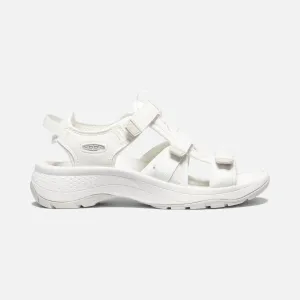 Astoria West Groovy Walking Sandal in White