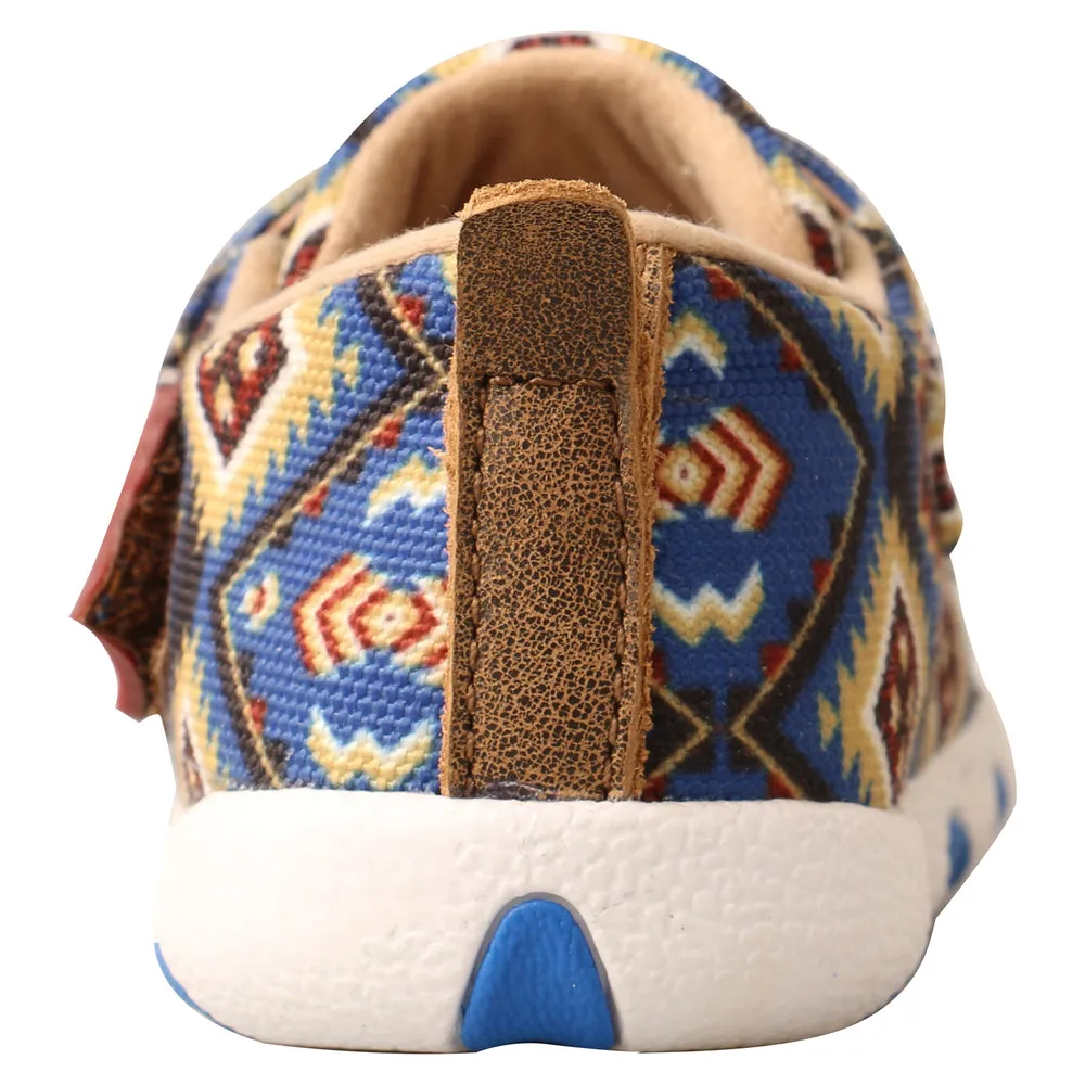 Baby & Toddler Twisted X Blue Aztec Shoe