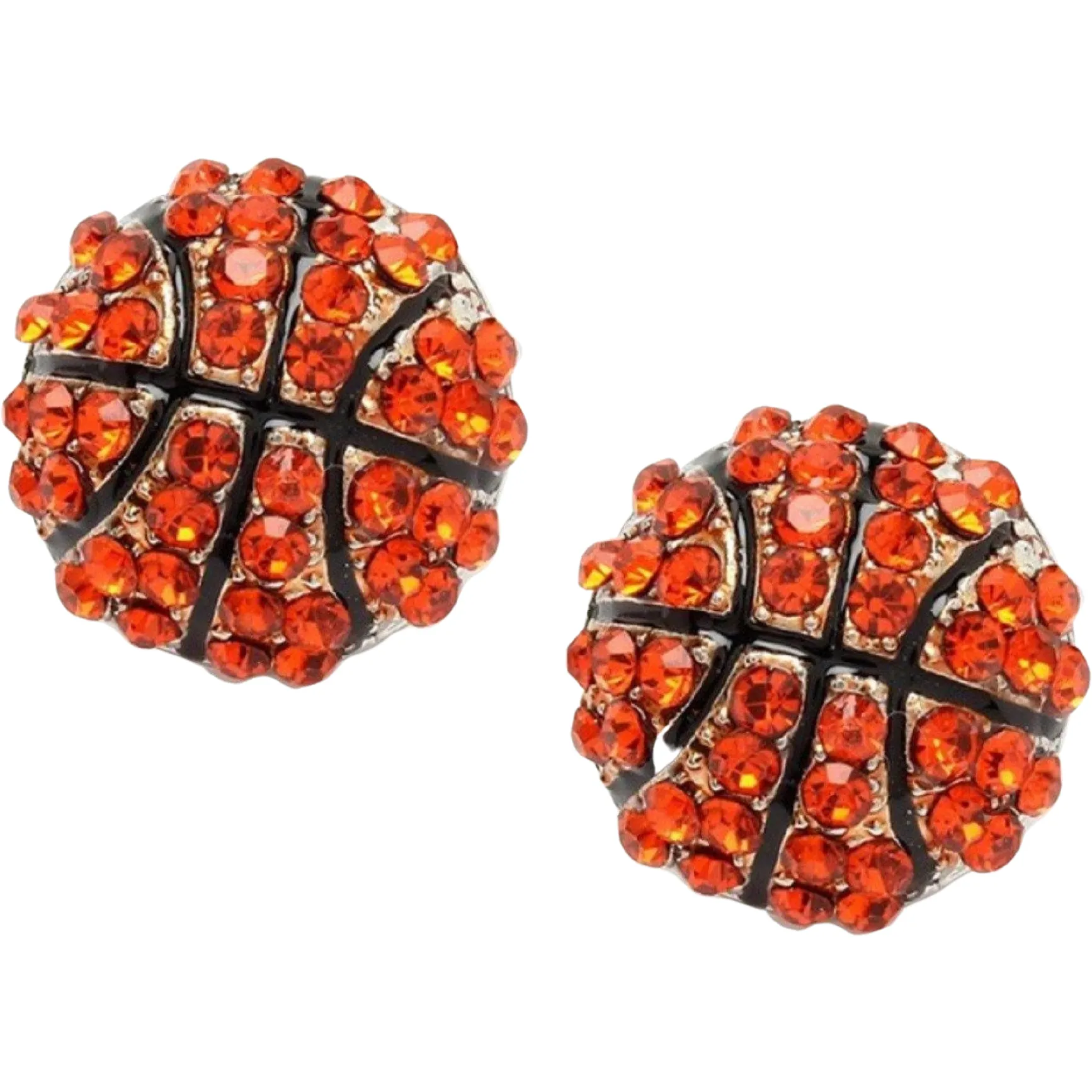 Basketball Stud Earrings