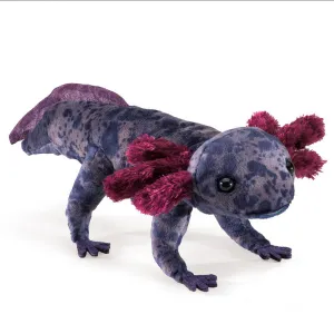 Black Axolotl Puppet