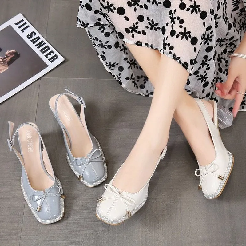 Bow Thick Platform Lolita Shoes