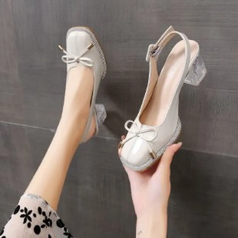 Bow Thick Platform Lolita Shoes