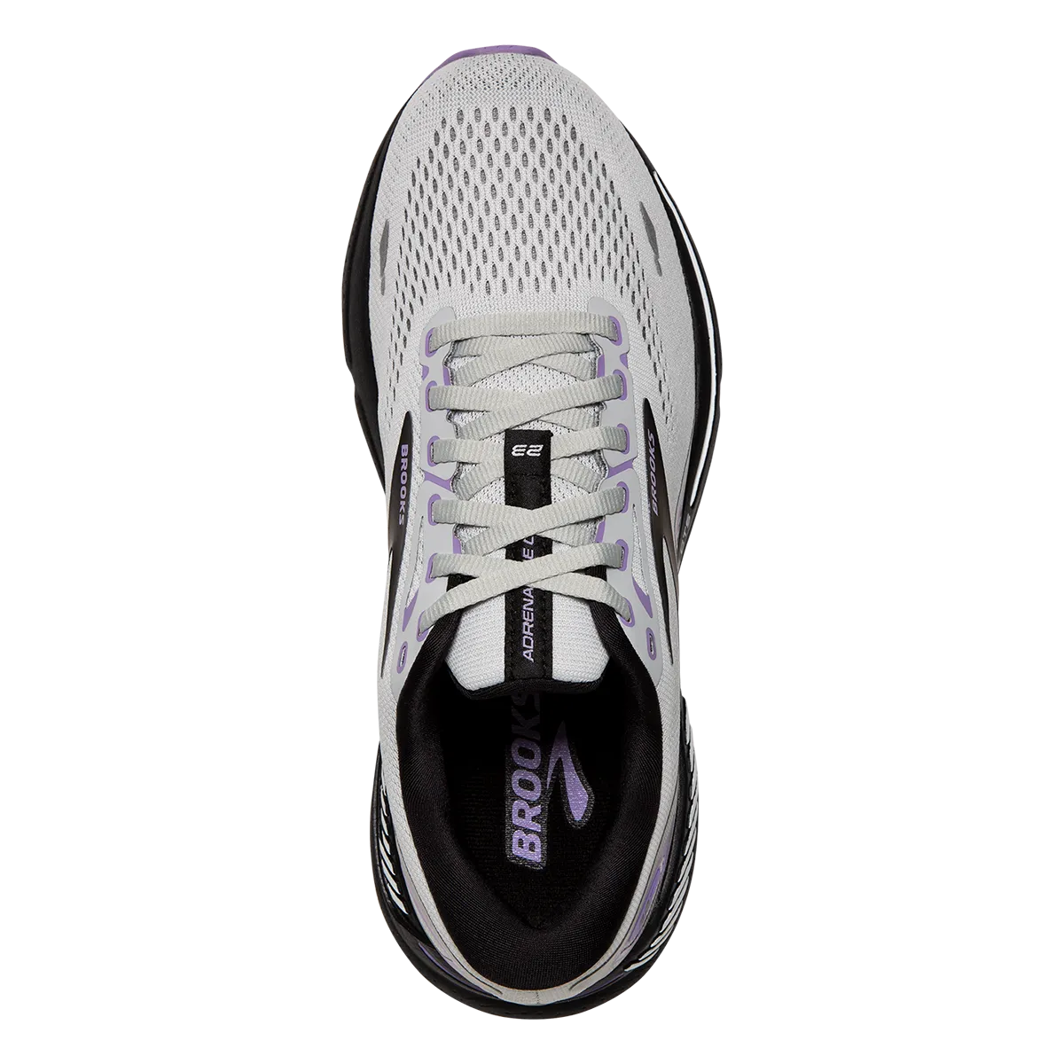 Brooks Adrenaline GTS 23 - Grey - Black - Purple