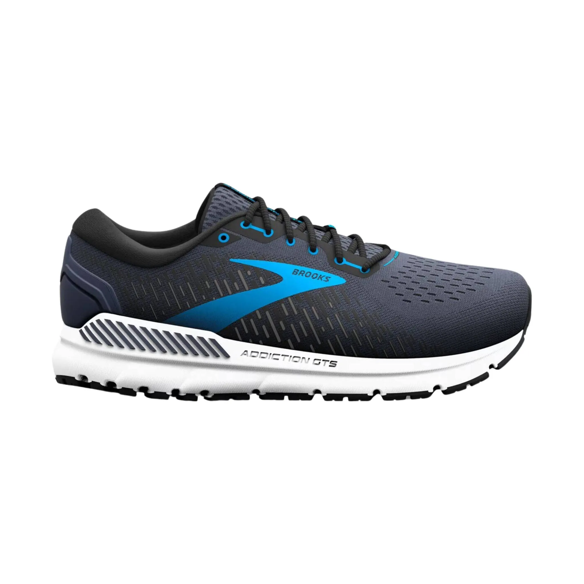 Brooks Men's Addiction GTS 15 Running Shoes - India Ink/Black/Blue