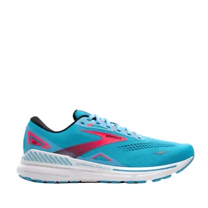 Brooks Men's Adrenaline GTS 23 in Crystal Seas/Diva Pink/Black AW24