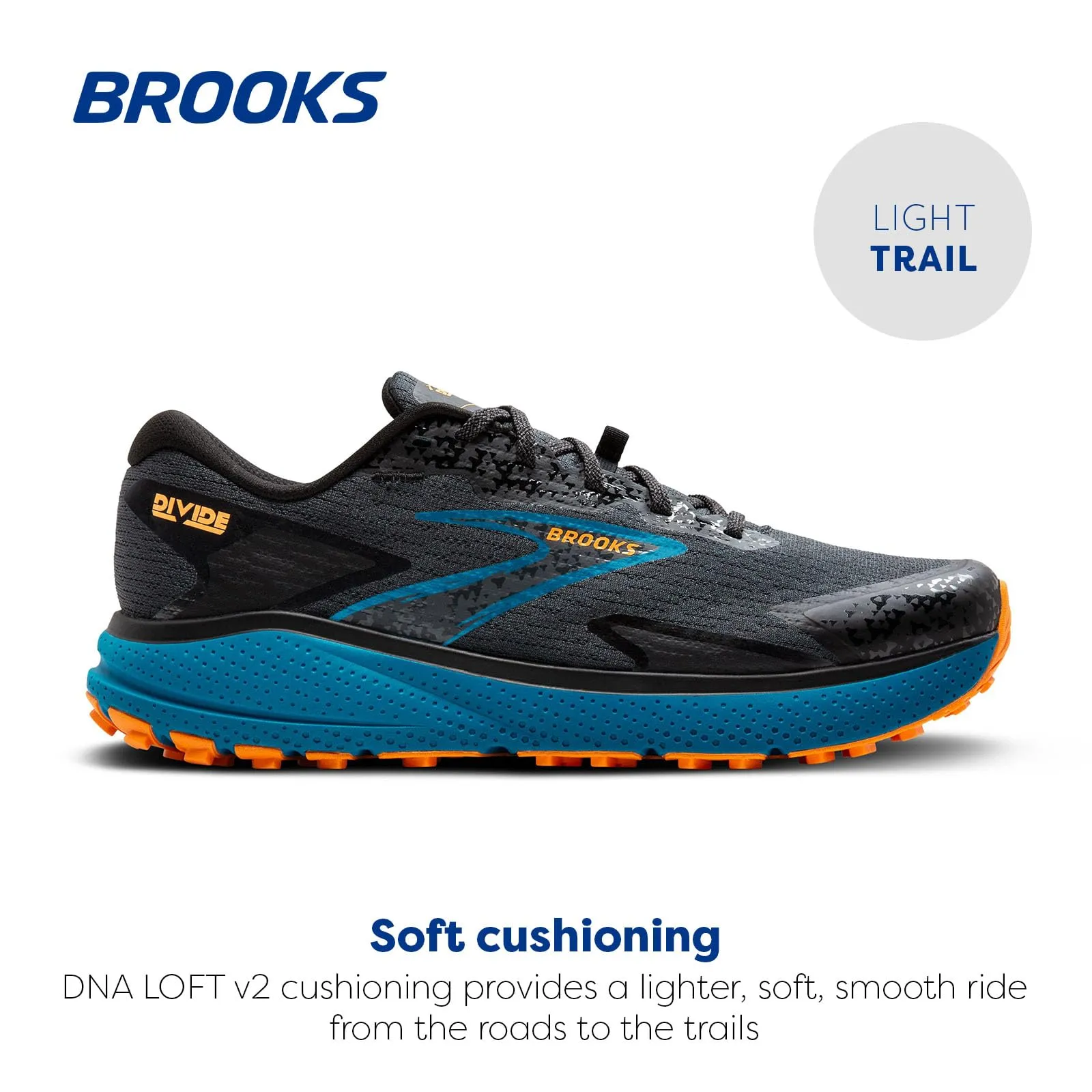 Brooks Men's, Divide 5 Trail Running Shoe