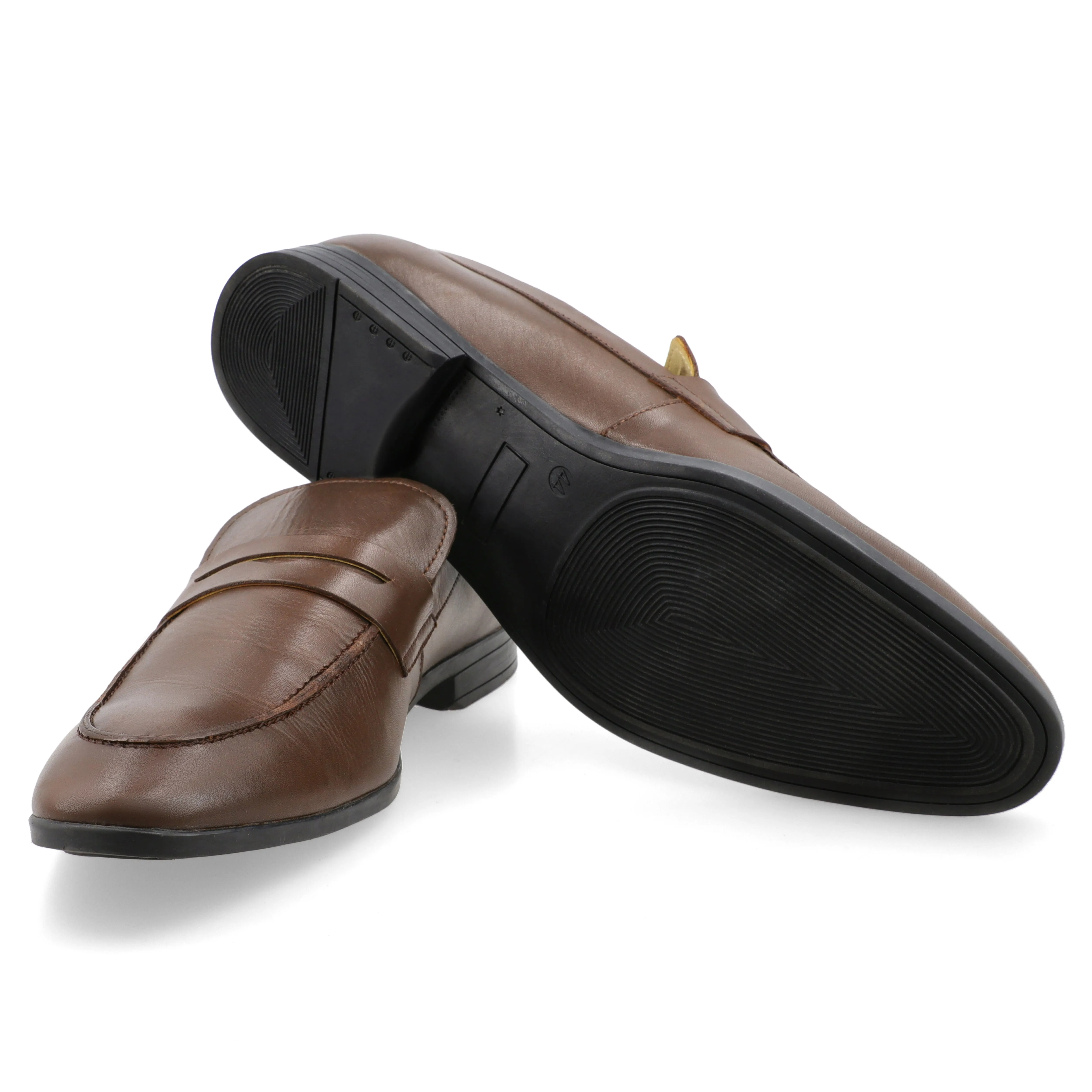 Brown Penny Loafers