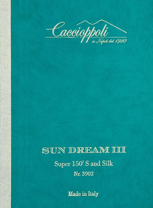 Caccioppoli Sun Dream Mavas Blue Wool Silk Pants