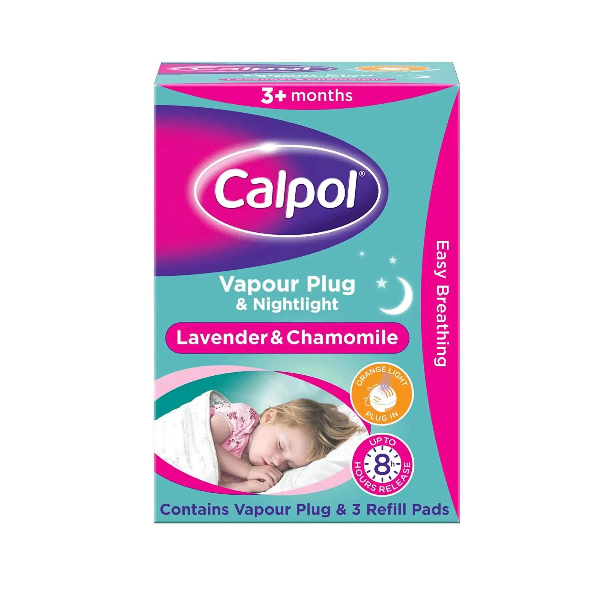 Calpol Vapour Plug & Nightlight with 3 Refills