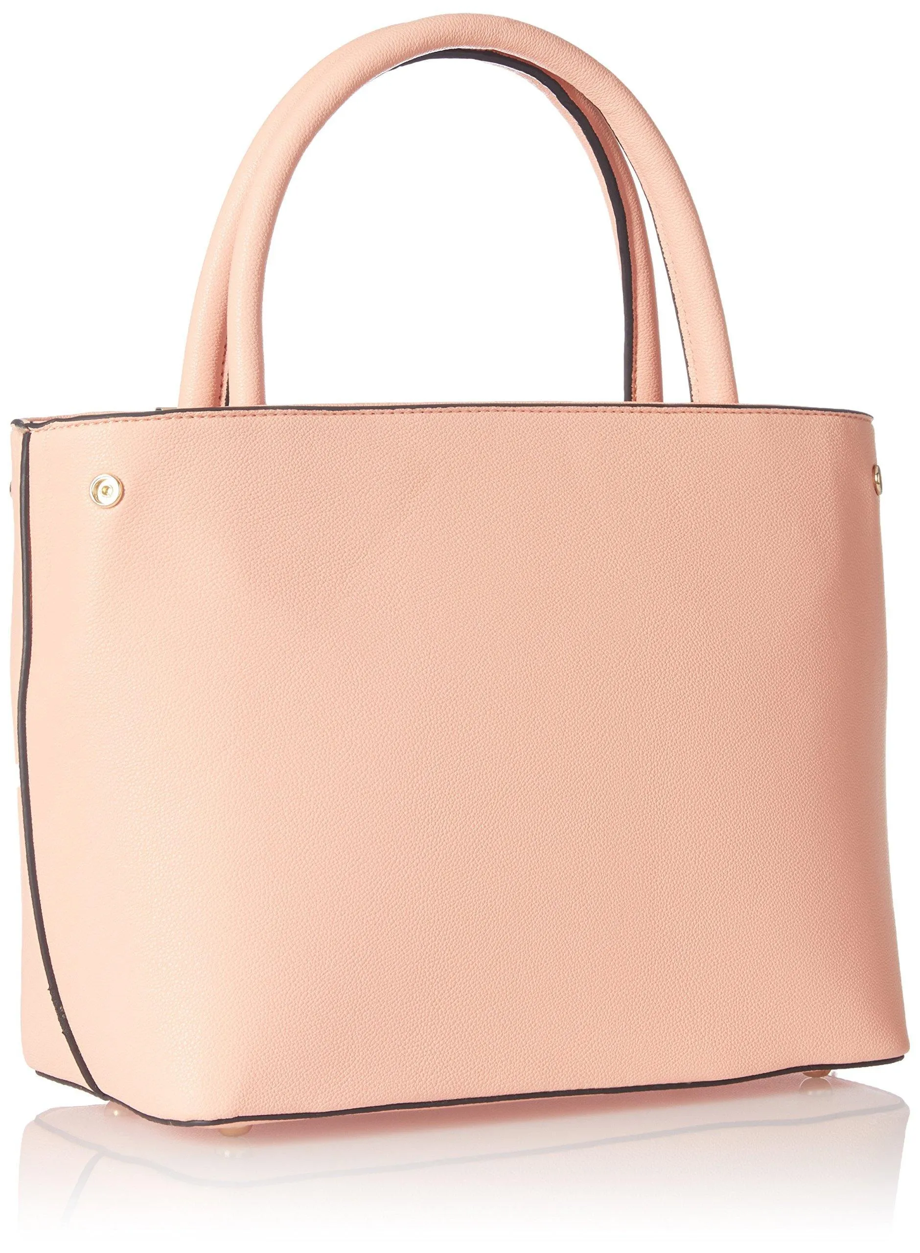 Cathy London Women's Handbag, Material- Synthethic Leather, Colour- Peach