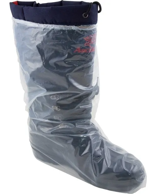 Clear Polyethylene Boot Covers with Elastic | 16"