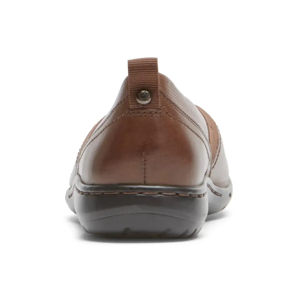 Cobb Hill Penfield Brown Leather Slip-On (Women's)