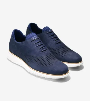 Cole Haan Men's 2.ZERØGRAND Lined Laser Wingtip Oxford