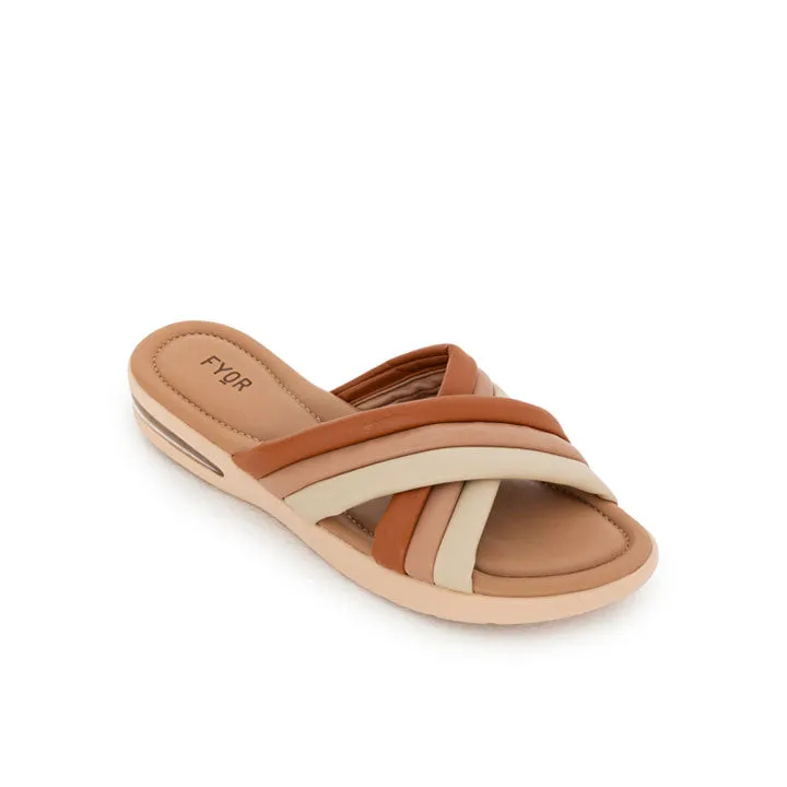 Comfort Strap Low Heel Sandal BRM 021