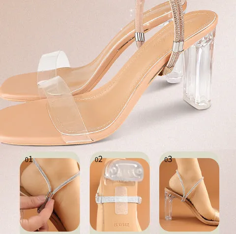 Elastic High Heels Shoe Straps（1 pair）