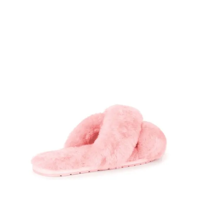 Emu Australia WOMENS MAYBERRY SHEEPSKIN SLIPPERS - BABY PINK