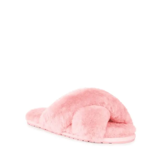 Emu Australia WOMENS MAYBERRY SHEEPSKIN SLIPPERS - BABY PINK