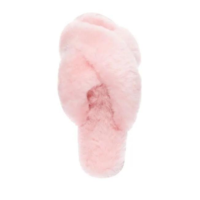 Emu Australia WOMENS MAYBERRY SHEEPSKIN SLIPPERS - BABY PINK