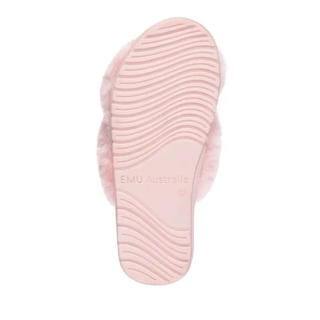 Emu Australia WOMENS MAYBERRY SHEEPSKIN SLIPPERS - BABY PINK