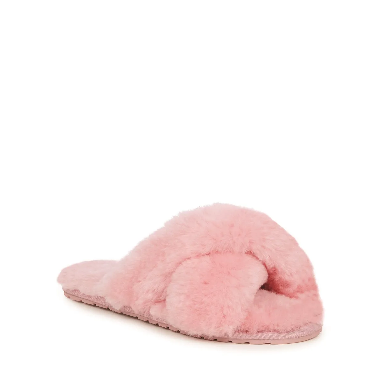 Emu Australia WOMENS MAYBERRY SHEEPSKIN SLIPPERS - BABY PINK