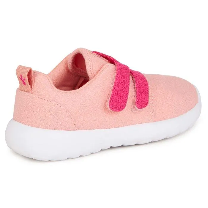 EMU - Kids  Becher Velcro Trainer Dusty Pink Wool Fabric