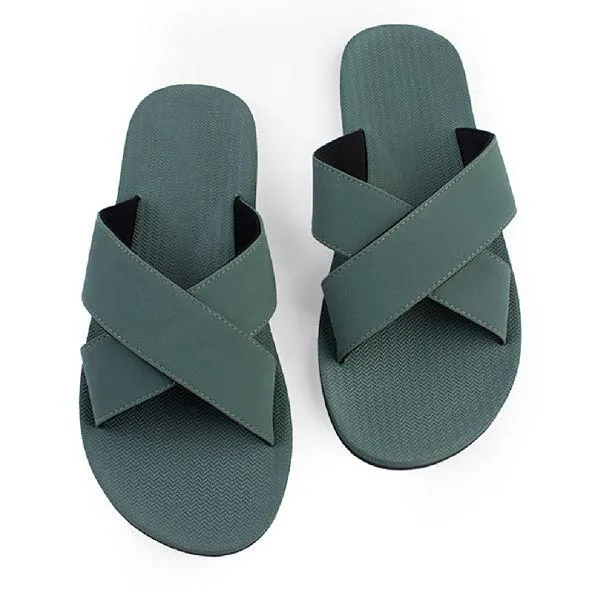 ESSNTLS Mens Cross Slides - Leaf