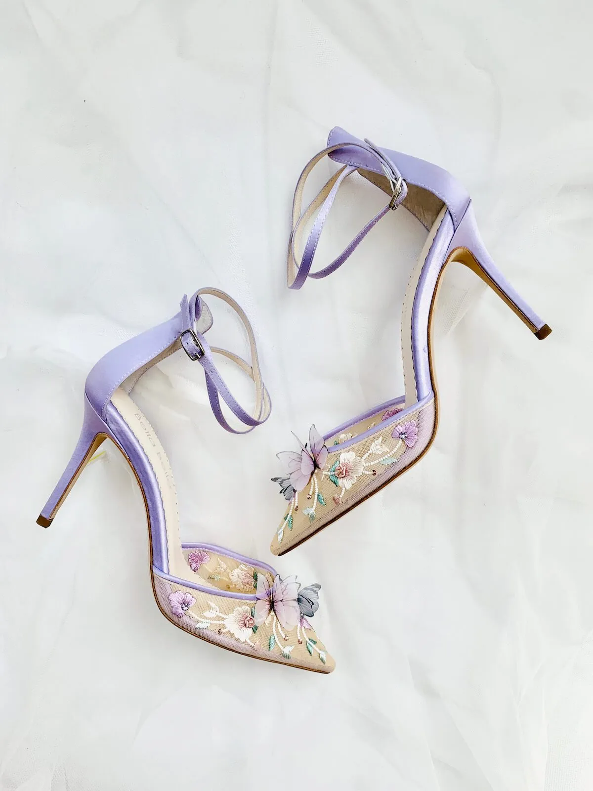 Eve - Lavender Butterfly Heel