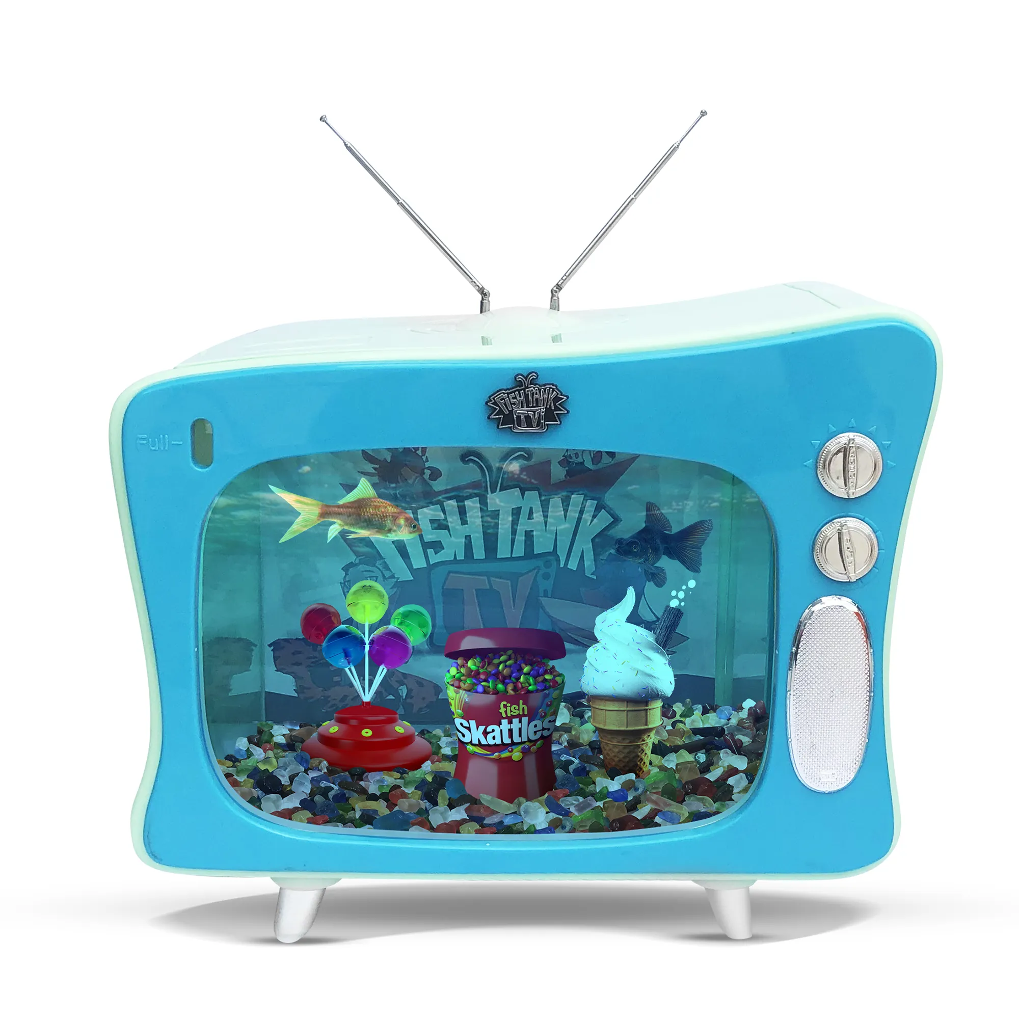 Fish Tank TV Candy Land Aquarium Tank