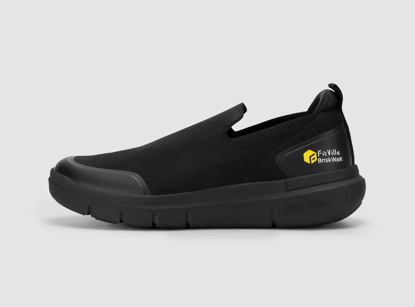 FitVille Men's BriskWalk Recovery Slip-On V1