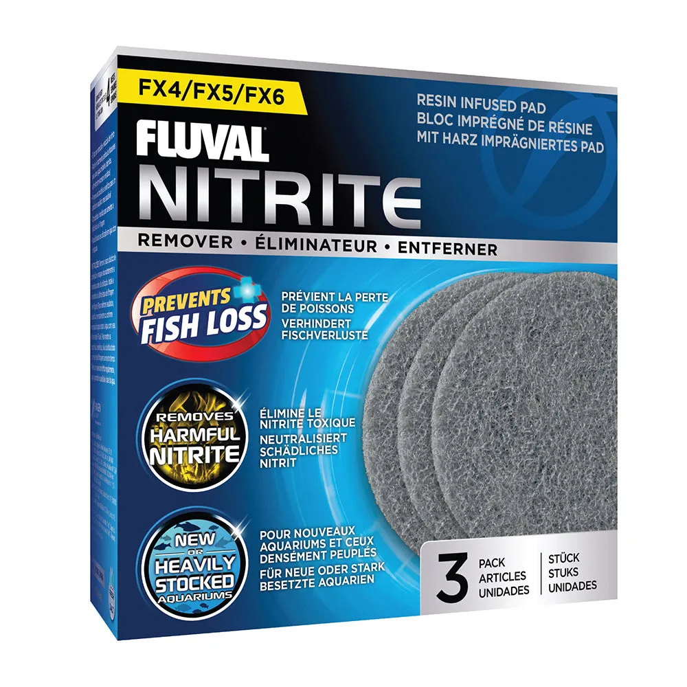 Fluval FX4/FX5/FX6 Nitrite Remover Pad 3 Pack