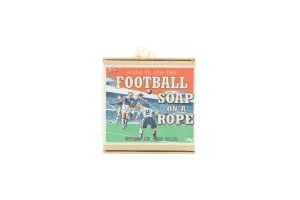 Football Soap on a Rope