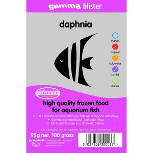 Gamma Frozen Blister Daphnia 95g