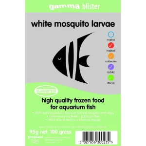 Gamma Frozen Blister White Mosquito Larvae 95g