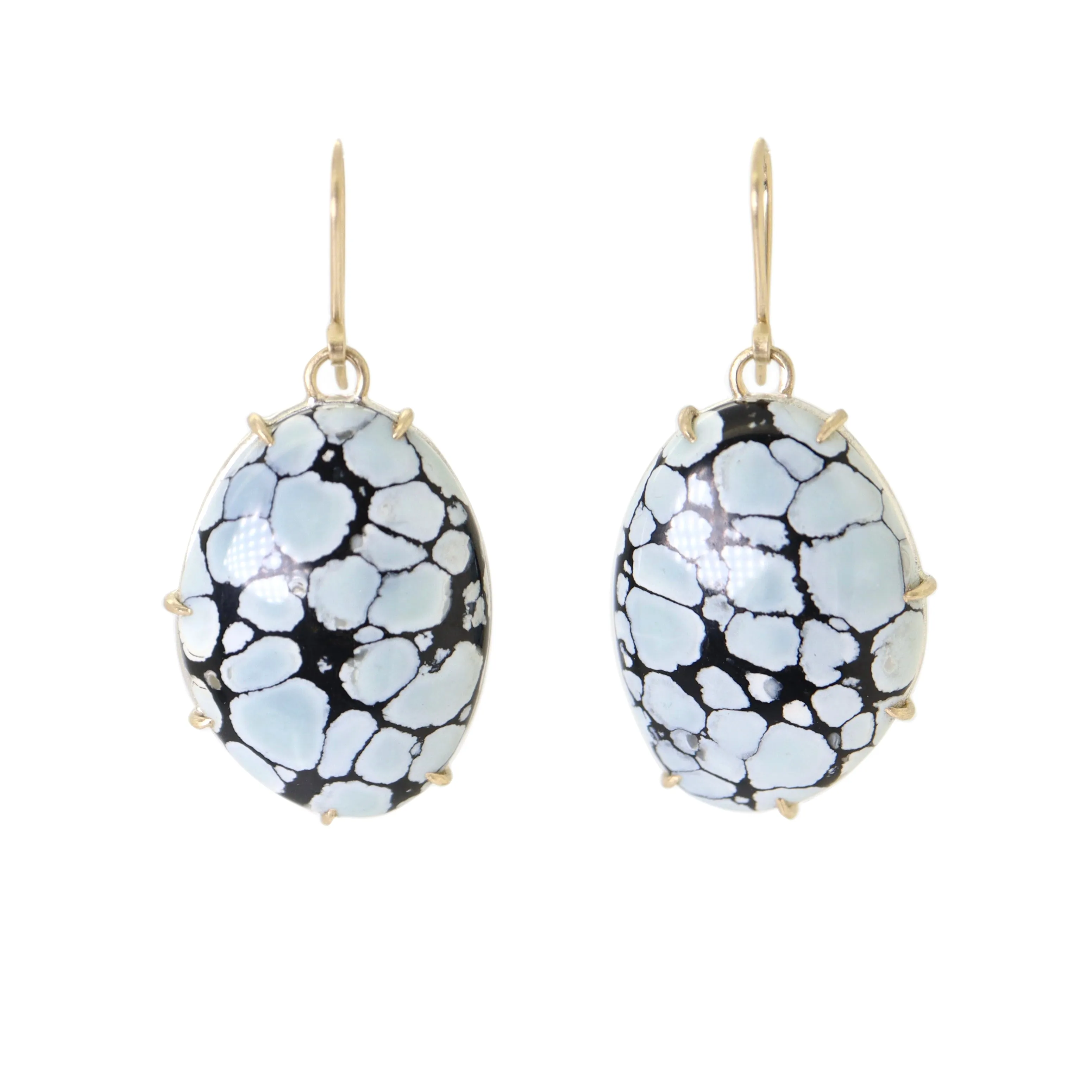 Grand Fissures Variscite Vanity Earrings