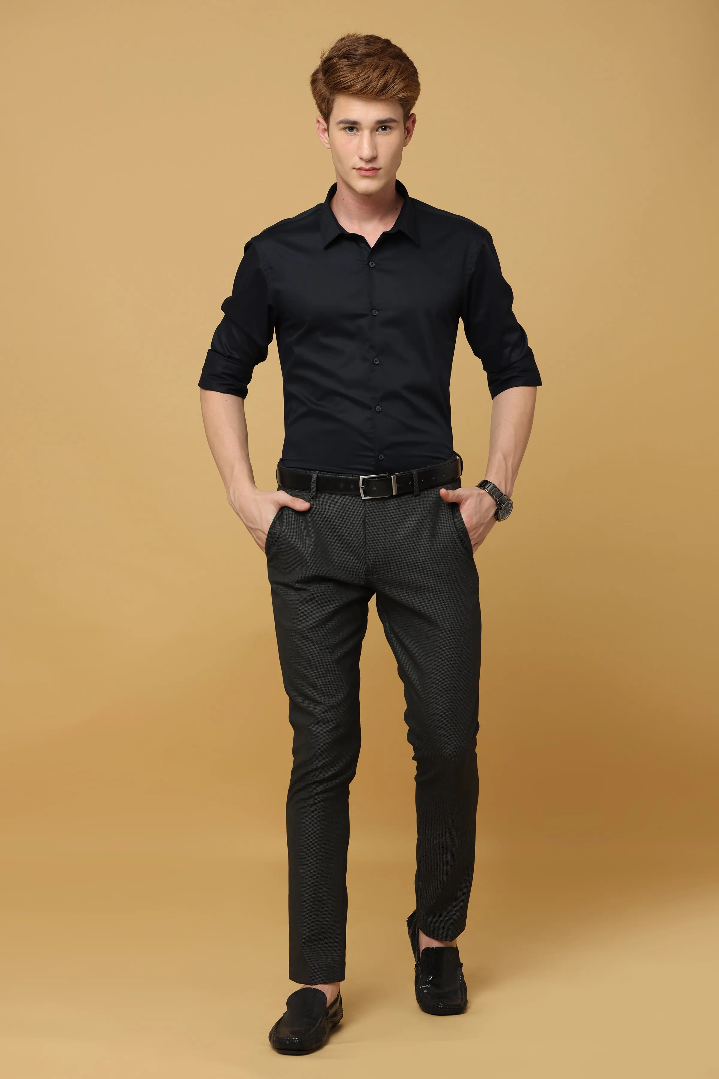 IVYN Signature Slim-Fit Formal Trousers